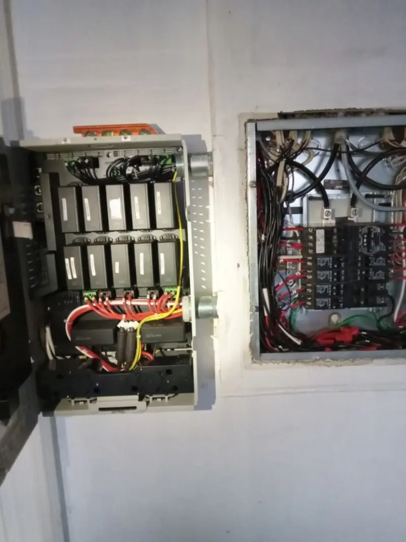 Electrical panel upgrade completed for Electrical Inspection in St. Helena